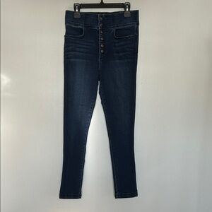 Joe's Jeans High Rise Stretch Dark Blue Denim size 29/30